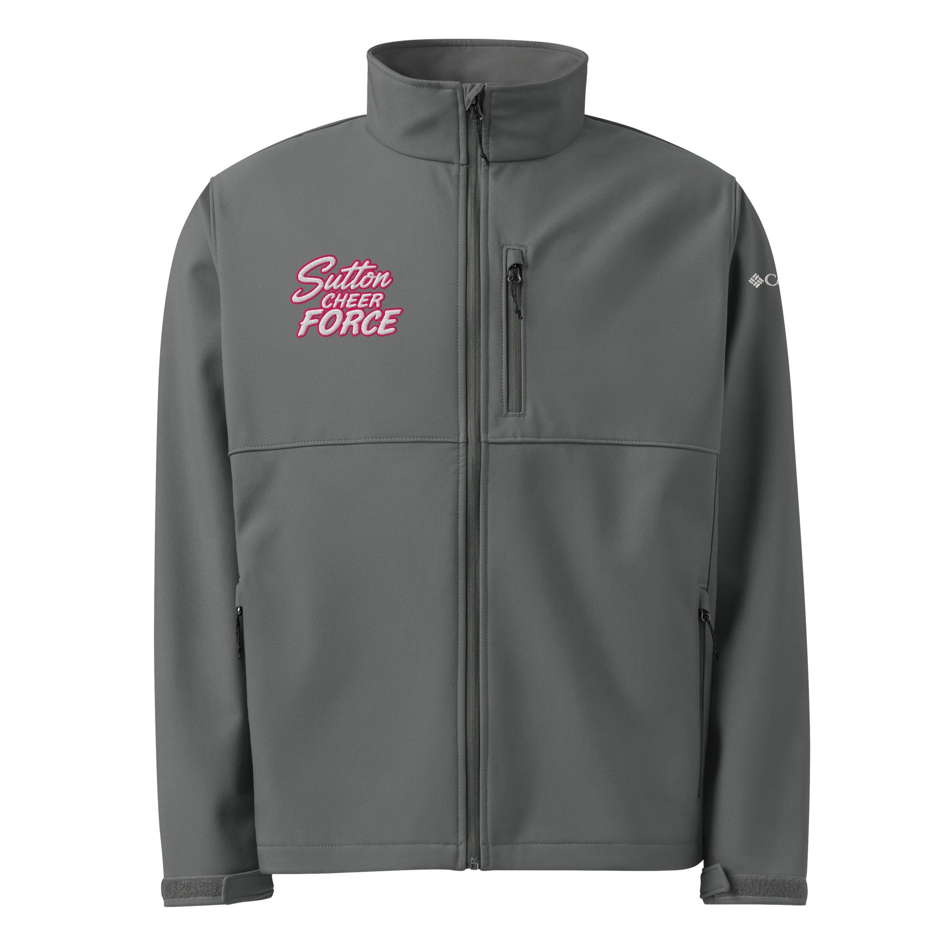 Signature | Columbia Soft Shell Jacket | Sutton Cheer Force | Script Logo