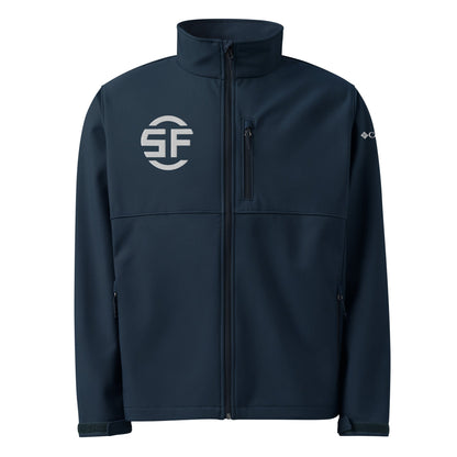 Signature | Columbia Soft Shell Jacket | Swing It Fastpitch | Emblem Logo