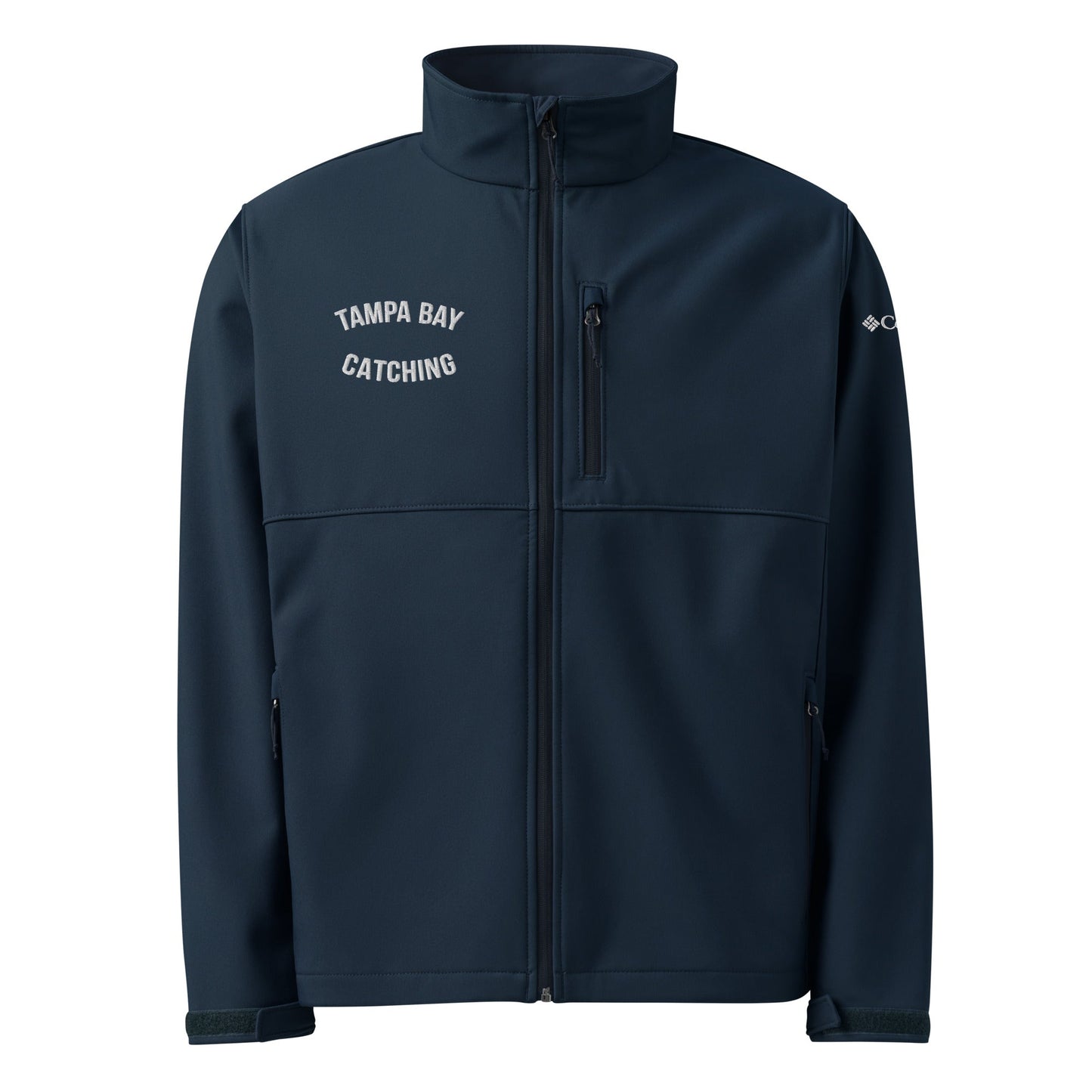 Signature | Columbia Soft Shell Jacket | Tampa Bay Catching | Script Logo