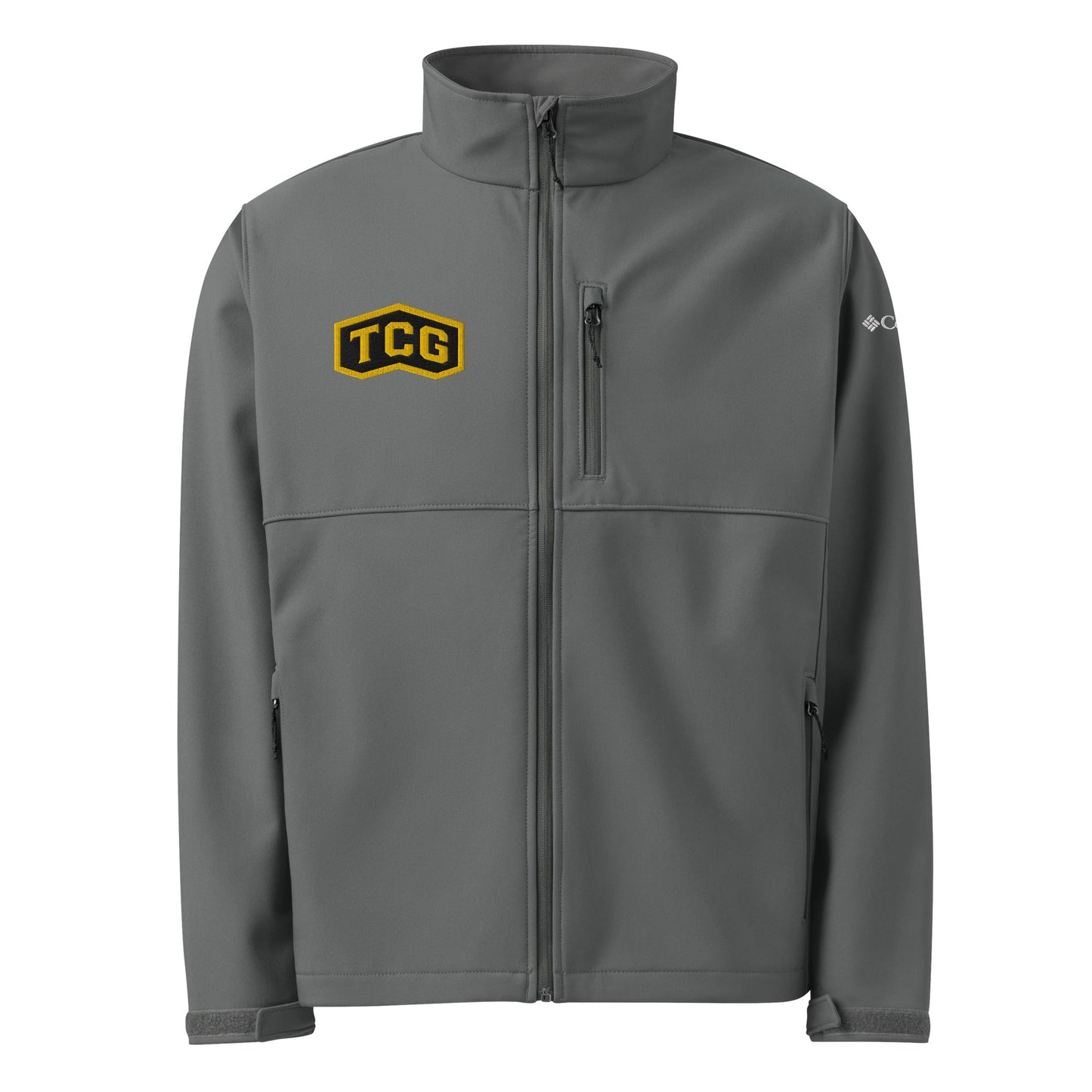 Signature | Columbia Soft Shell Jacket | Tri-County Ghosts | Vanguard Ghosts Logo