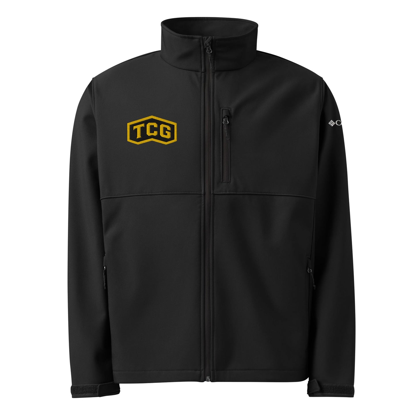 Signature | Columbia Soft Shell Jacket | Tri-County Ghosts | Vanguard Ghosts Logo