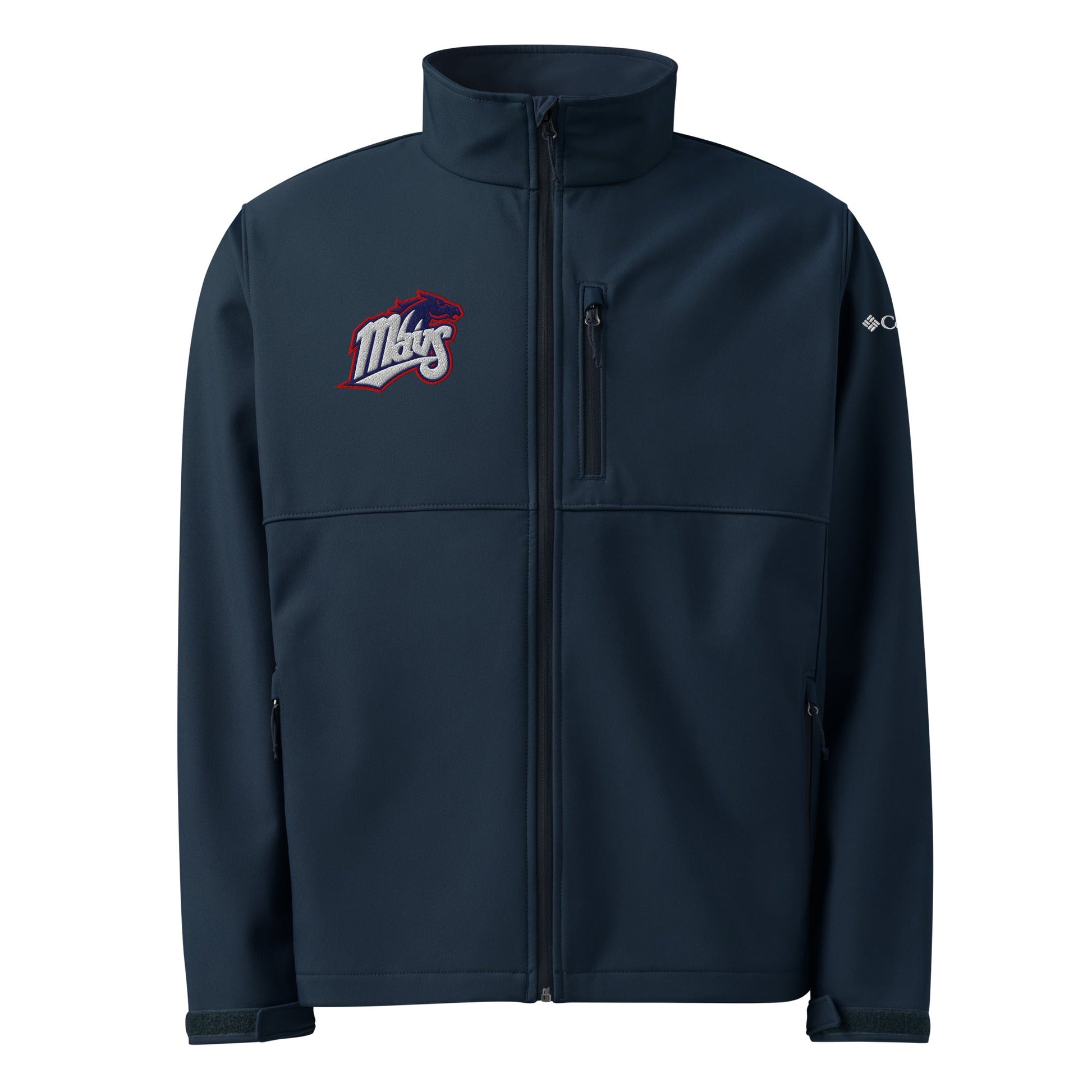 Signature | Columbia Soft Shell Jacket | Upper Makefield Youth Baseball & Softball League | Mavs Logo