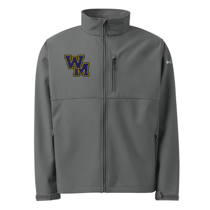 Signature | Columbia Soft Shell Jacket | West Memphis Community Christian College Gators | WM-Mark Logo