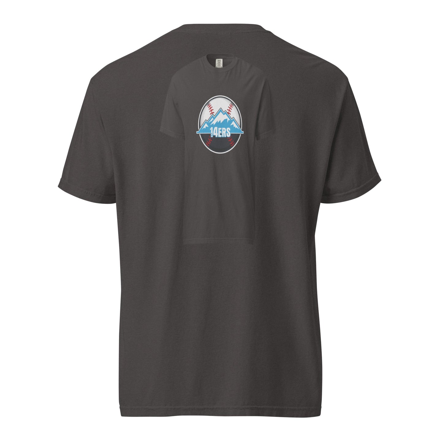 Signature | Comfort Colors T-Shirt | 14ers Baseball | Athletics Logo