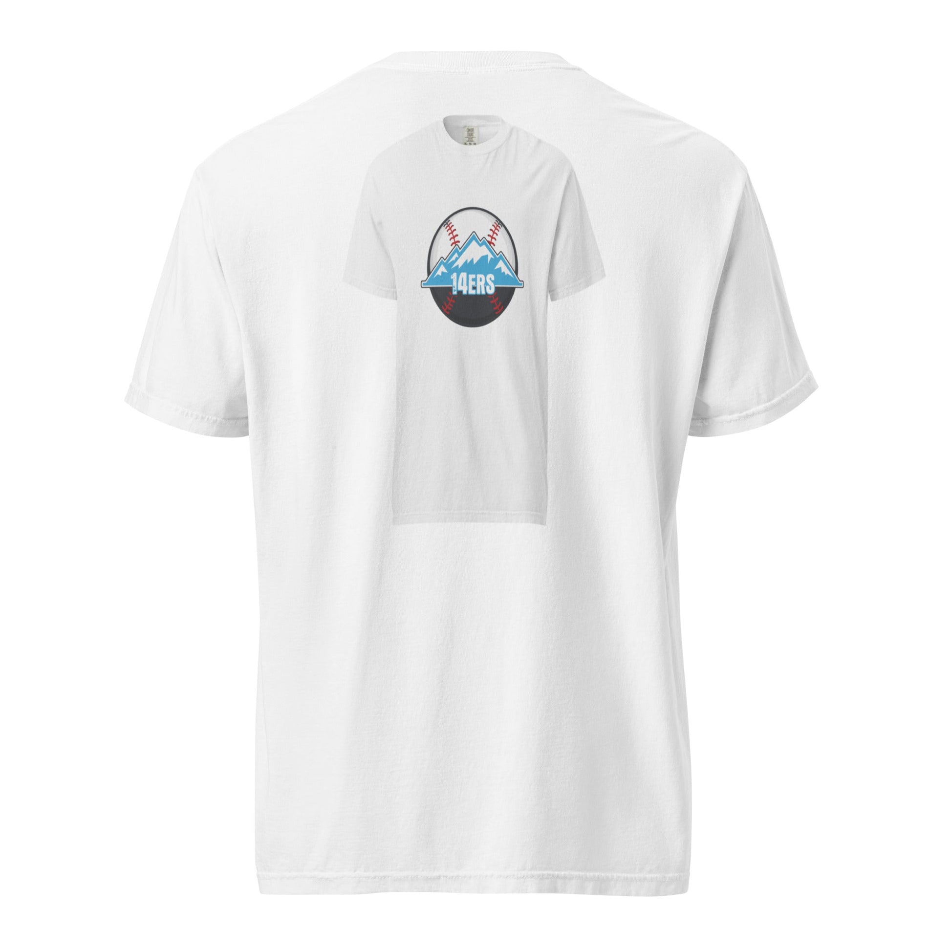 Signature | Comfort Colors T-Shirt | 14ers Baseball | Athletics Logo