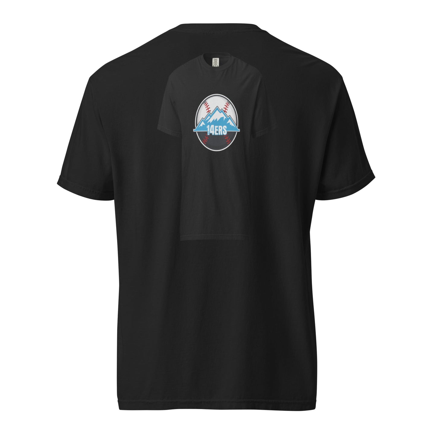 Signature | Comfort Colors T-Shirt | 14ers Baseball | Athletics Logo