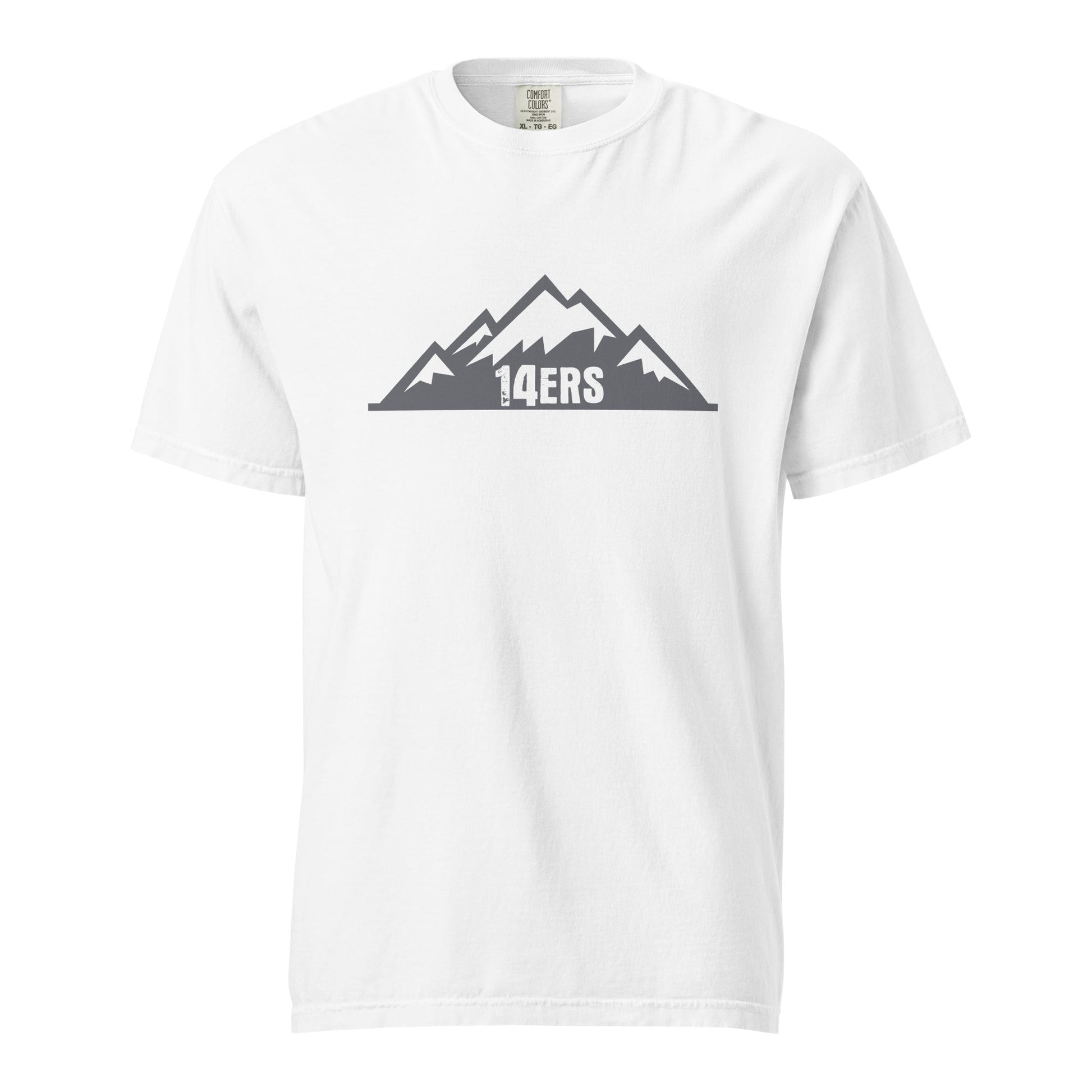 Signature | Comfort Colors T-Shirt | 14ers Baseball | Grey Logo