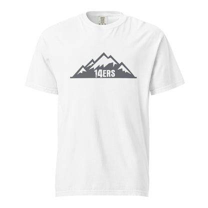 Signature | Comfort Colors T-Shirt | 14ers Baseball | Grey Logo