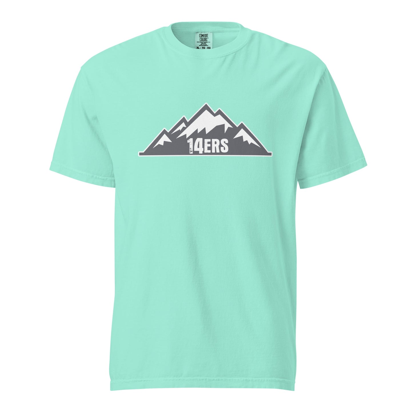 Signature | Comfort Colors T-Shirt | 14ers Baseball | Grey Logo