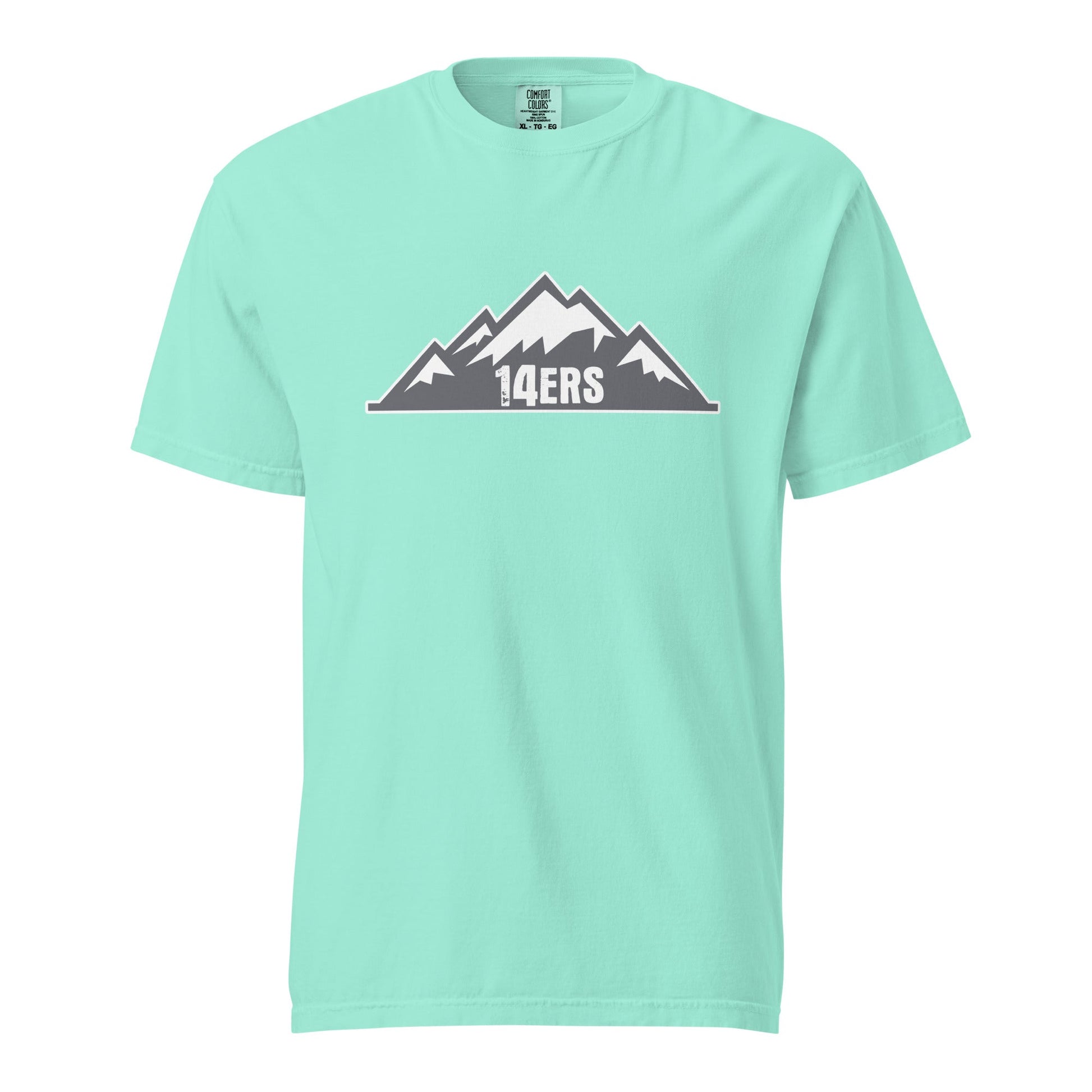 Signature | Comfort Colors T-Shirt | 14ers Baseball | Grey Logo