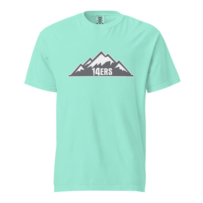 Signature | Comfort Colors T-Shirt | 14ers Baseball | Grey Logo