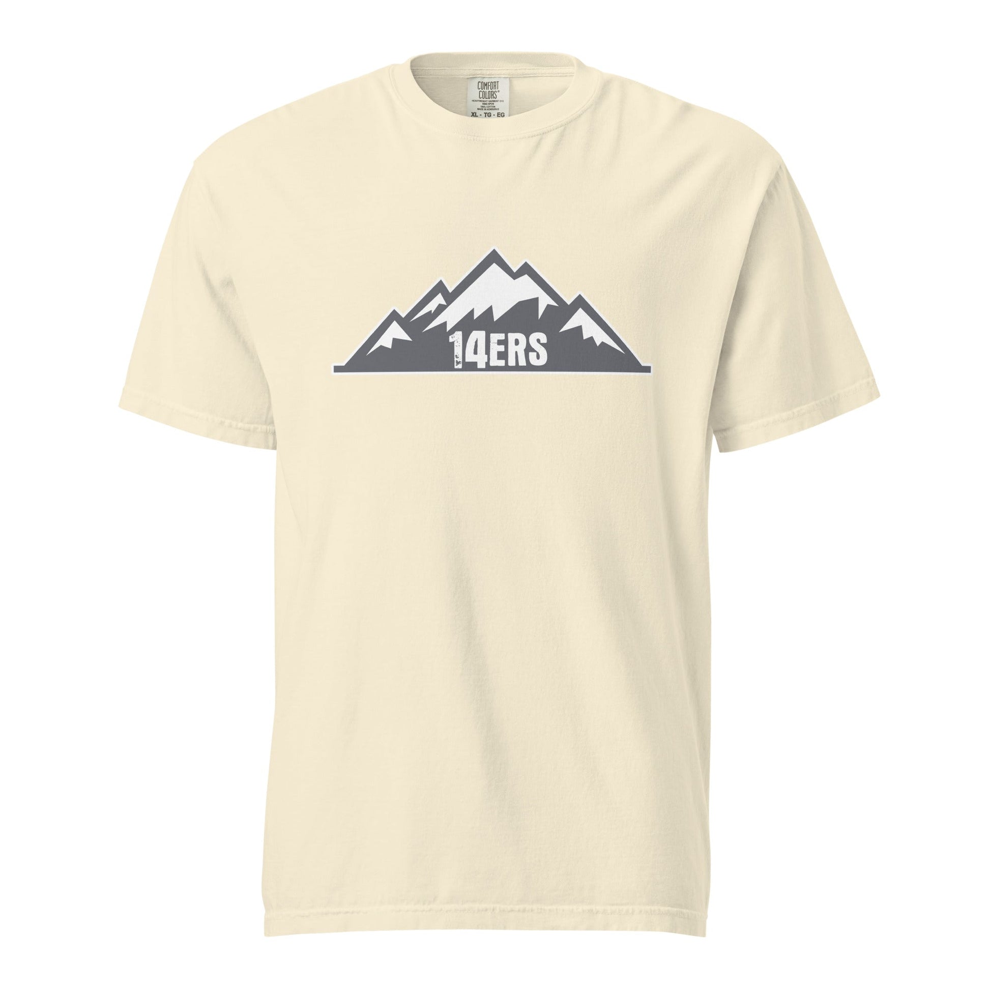 Signature | Comfort Colors T-Shirt | 14ers Baseball | Grey Logo