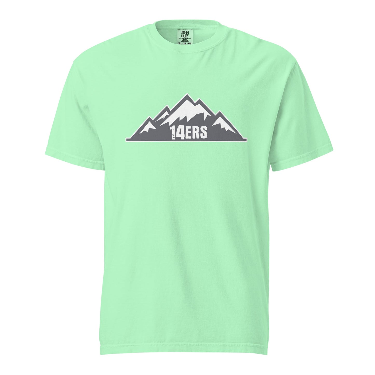 Signature | Comfort Colors T-Shirt | 14ers Baseball | Grey Logo
