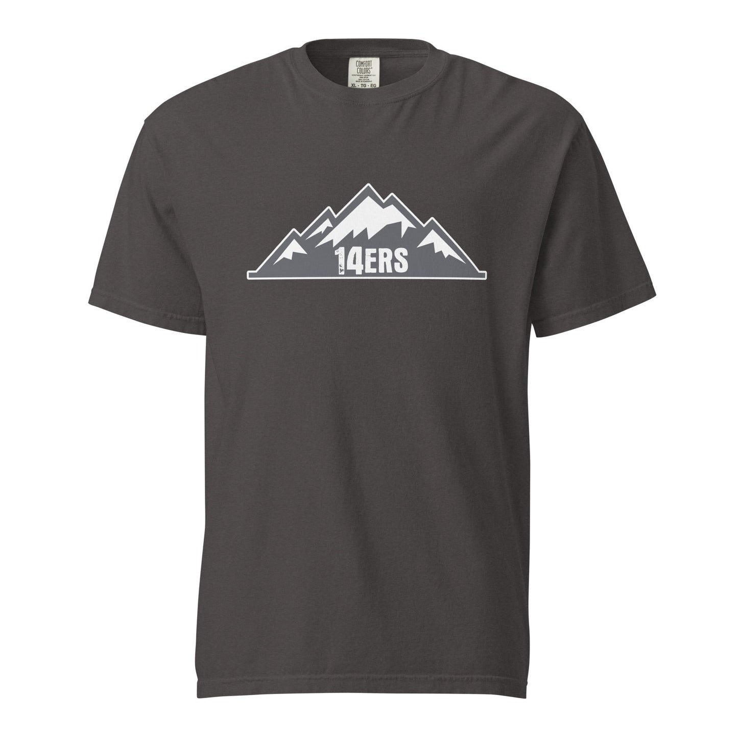 Signature | Comfort Colors T-Shirt | 14ers Baseball | Grey Logo