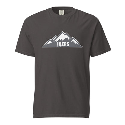 Signature | Comfort Colors T-Shirt | 14ers Baseball | Grey Logo