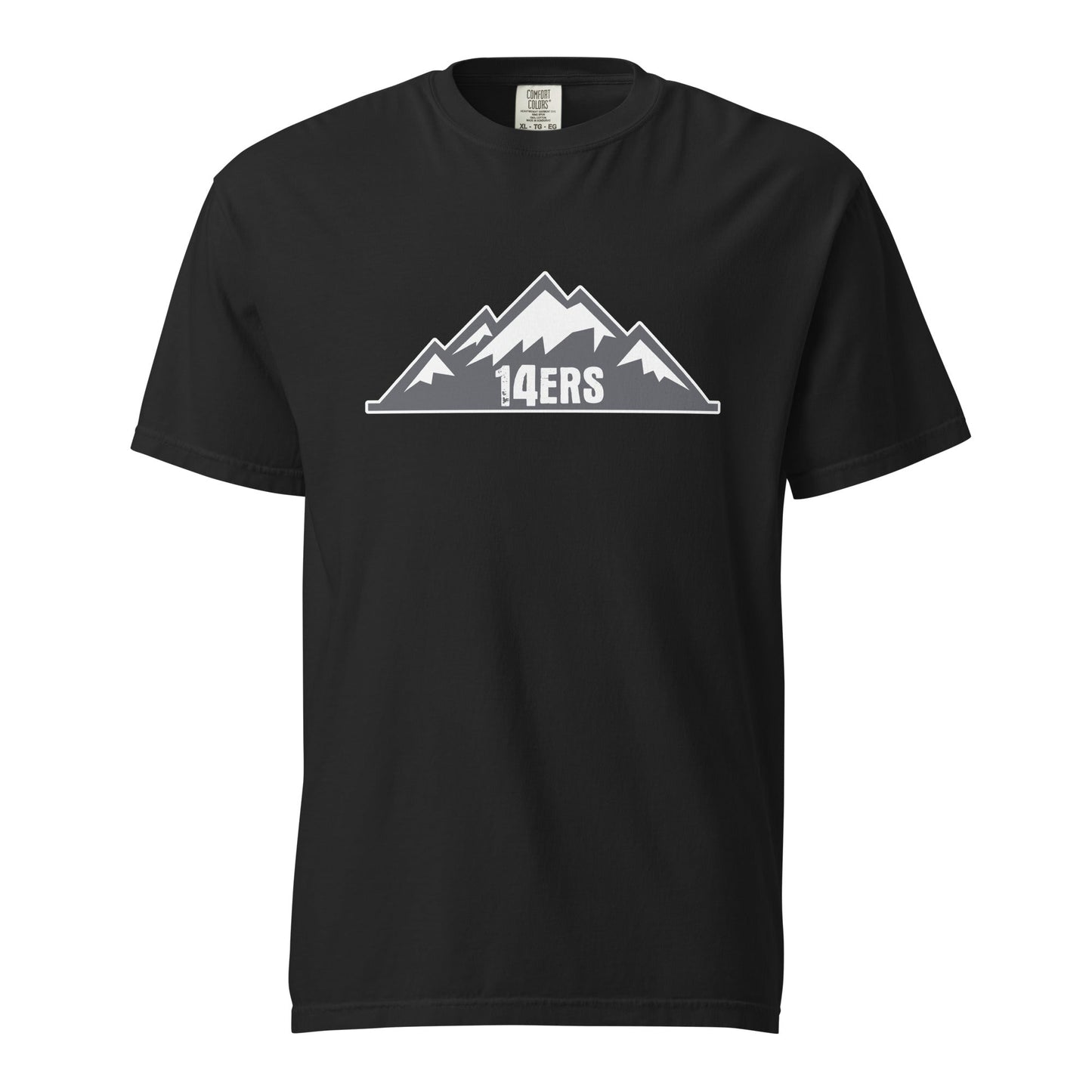 Signature | Comfort Colors T-Shirt | 14ers Baseball | Grey Logo