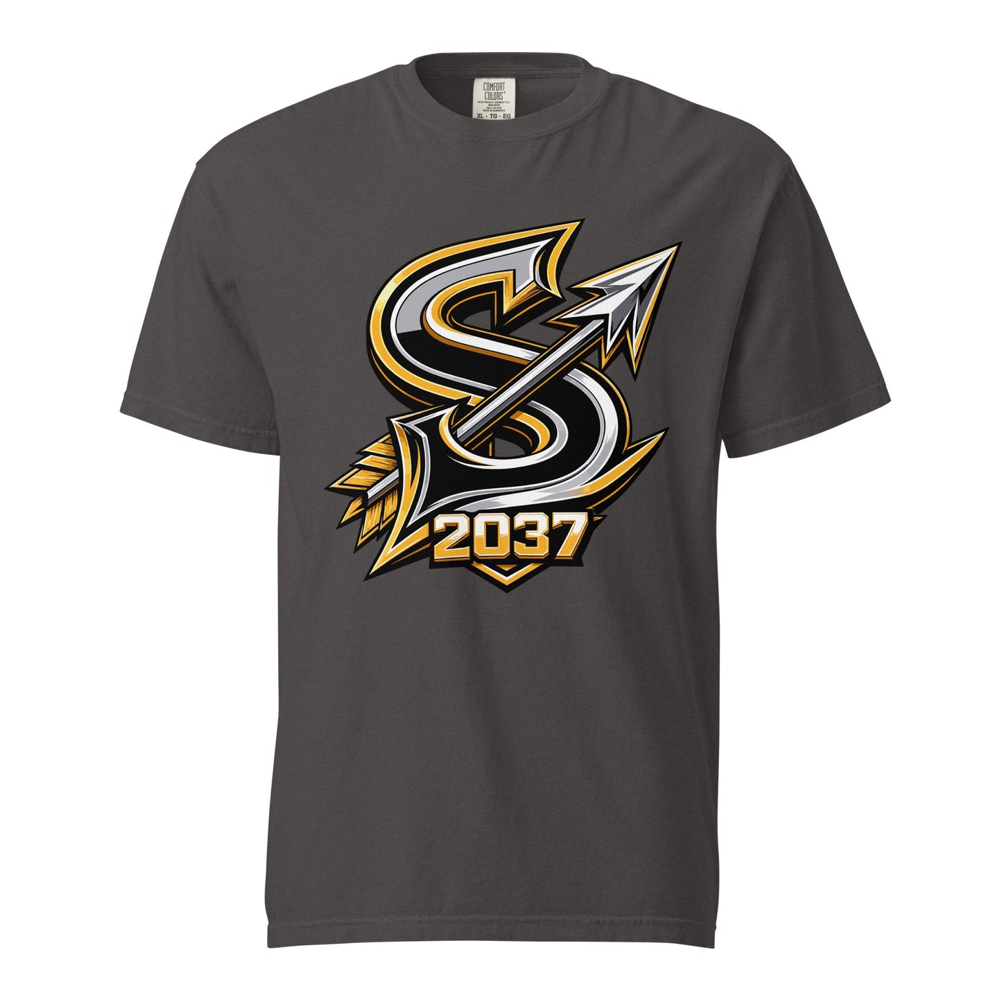 Signature | Comfort Colors T-Shirt | 2037 Sachem Arrows | Arrowhead Crest Logo