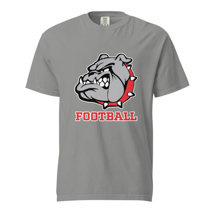 Signature | Comfort Colors T-Shirt | 6th Grade Bulldogs Team | Football Logo