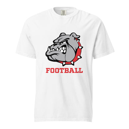 Signature | Comfort Colors T-Shirt | 6th Grade Bulldogs Team | Football Logo