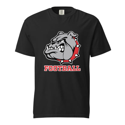 Signature | Comfort Colors T-Shirt | 6th Grade Bulldogs Team | Football Logo