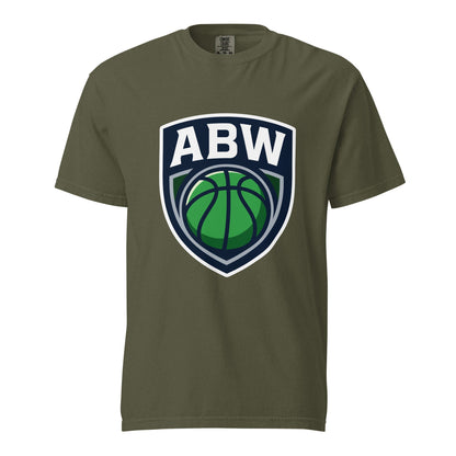Signature | Comfort Colors T-Shirt | A Better Way Basketball Program | Shield Logo