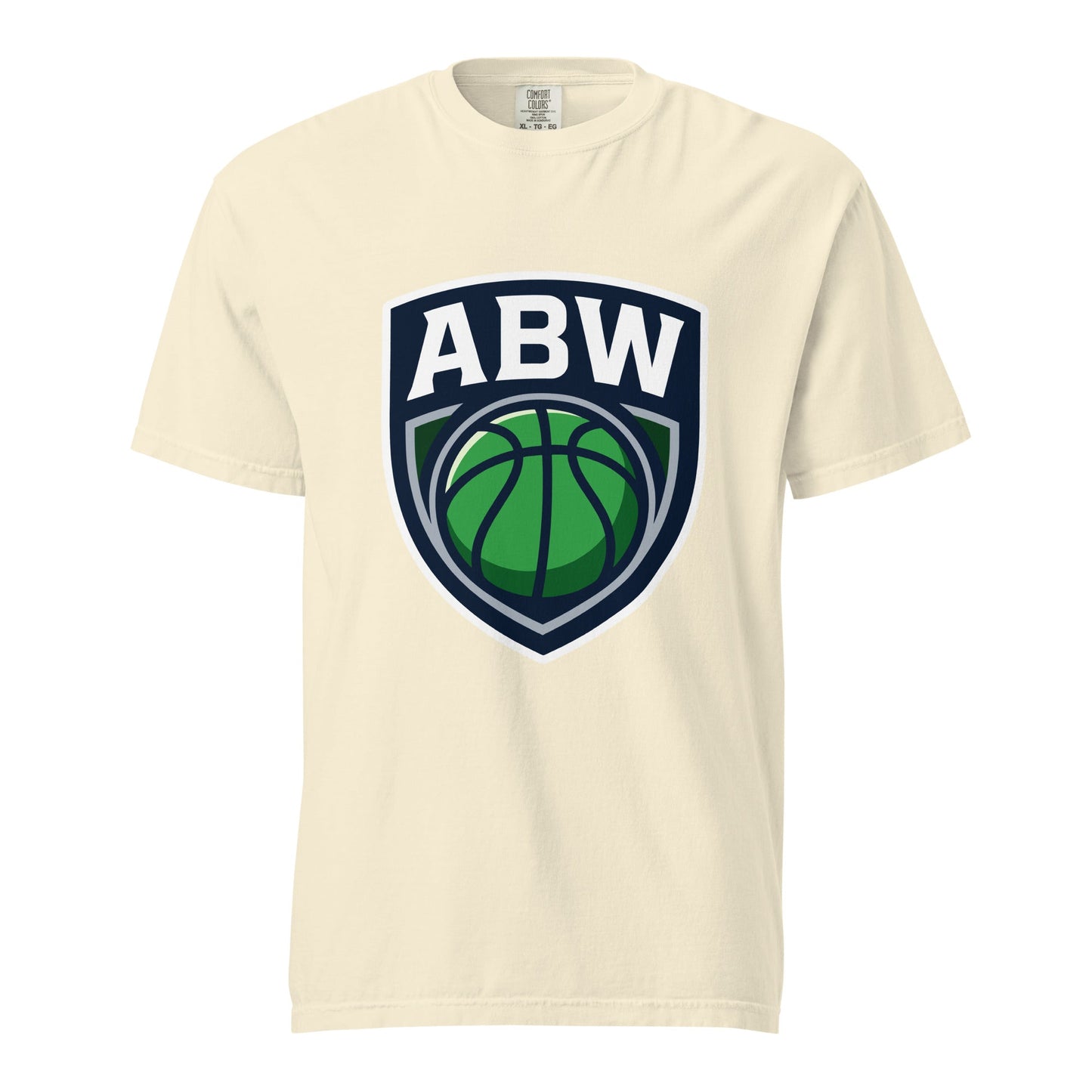 Signature | Comfort Colors T-Shirt | A Better Way Basketball Program | Shield Logo