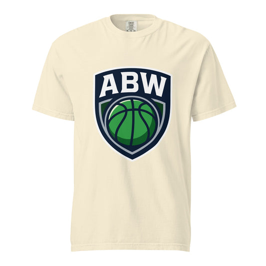 Signature | Comfort Colors T-Shirt | A Better Way Basketball Program | Shield Logo