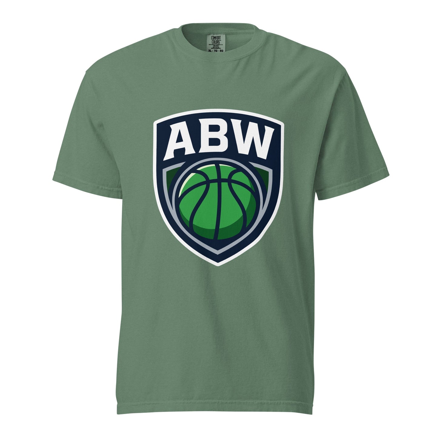 Signature | Comfort Colors T-Shirt | A Better Way Basketball Program | Shield Logo