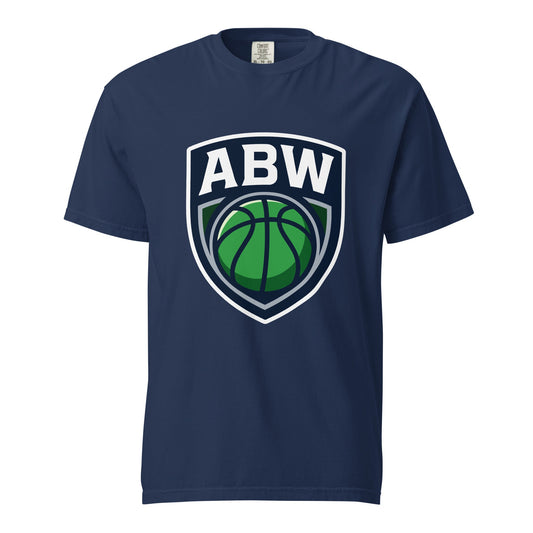 Signature | Comfort Colors T-Shirt | A Better Way Basketball Program | Shield Logo