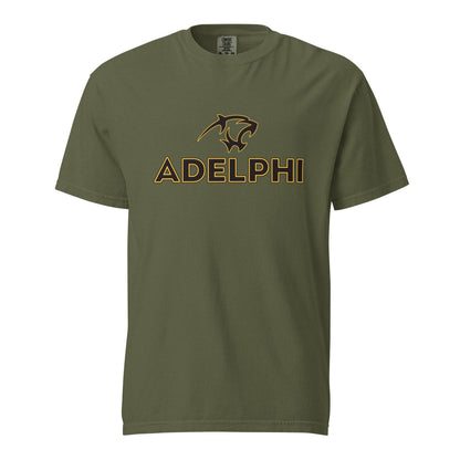 Signature | Comfort Colors T-Shirt | Adelphi Womens Soccer | Apex Panther Logo