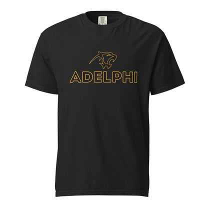Signature | Comfort Colors T-Shirt | Adelphi Womens Soccer | Apex Panther Logo