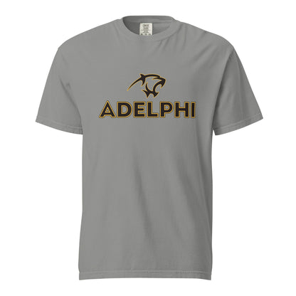 Signature | Comfort Colors T-Shirt | Adelphi Womens Soccer | Apex Panther Logo