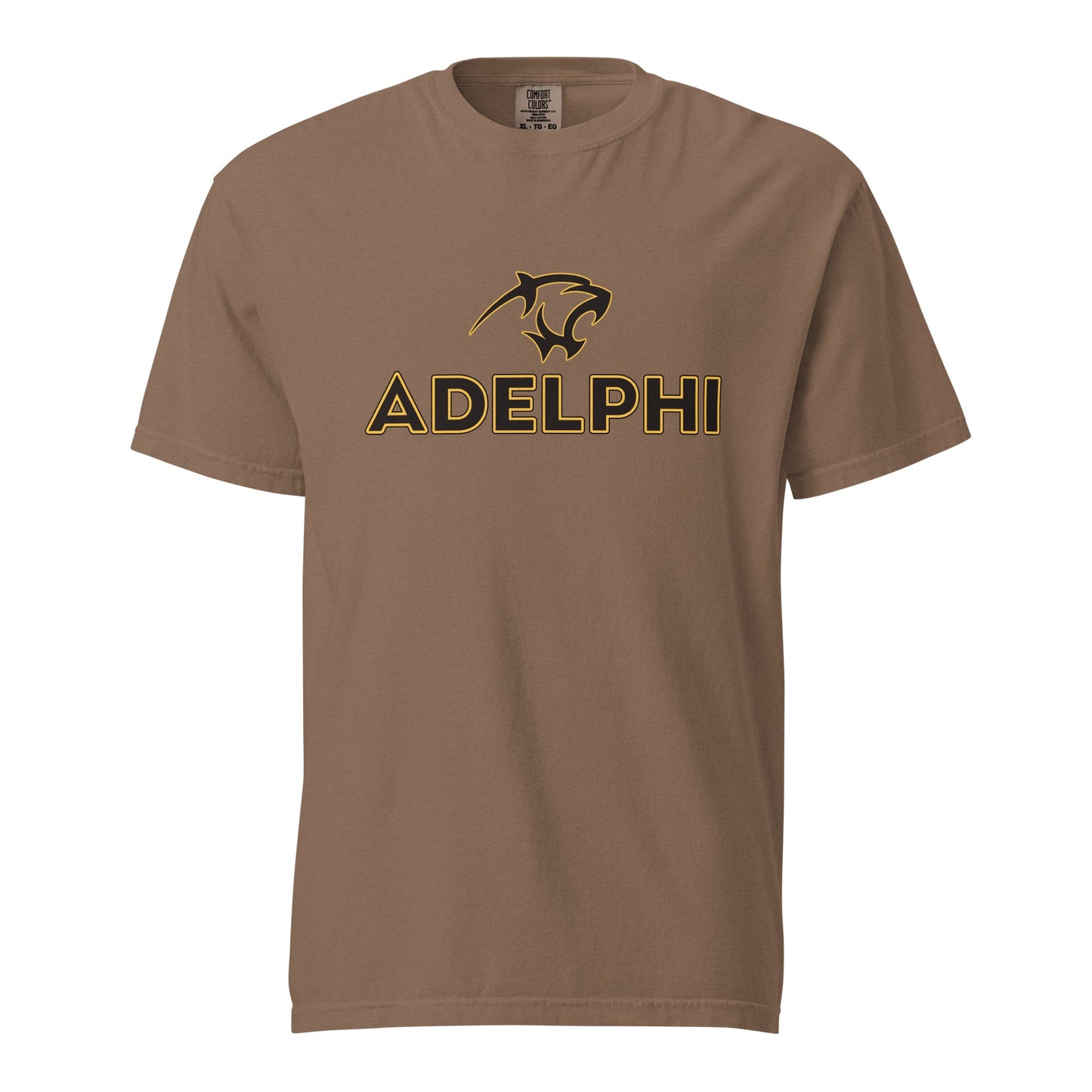 Signature | Comfort Colors T-Shirt | Adelphi Womens Soccer | Apex Panther Logo