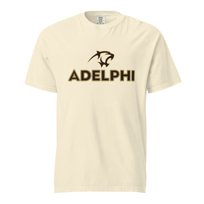 Signature | Comfort Colors T-Shirt | Adelphi Womens Soccer | Apex Panther Logo