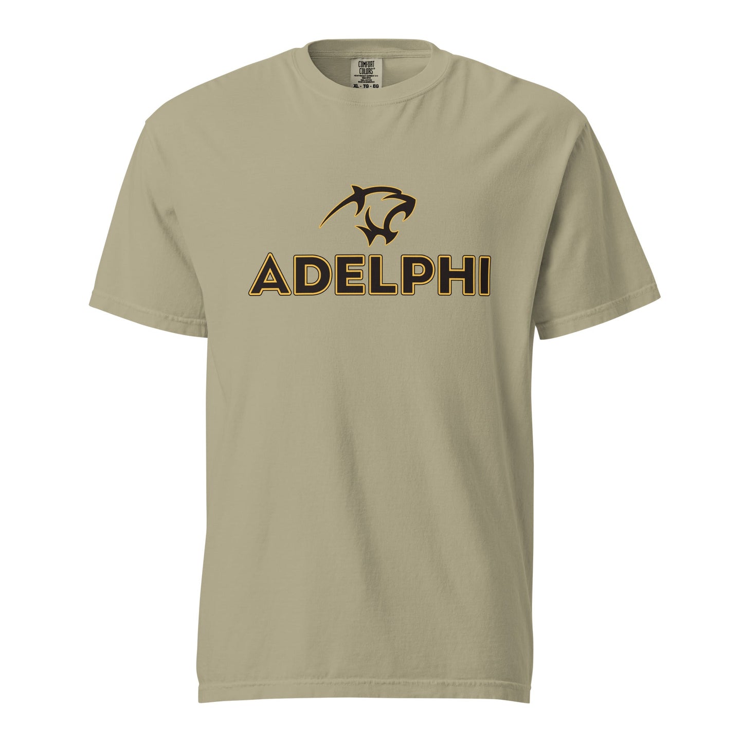 Signature | Comfort Colors T-Shirt | Adelphi Womens Soccer | Apex Panther Logo