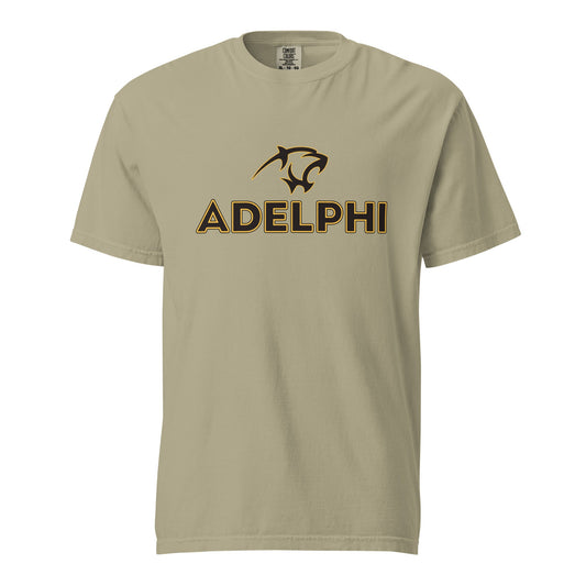 Signature | Comfort Colors T-Shirt | Adelphi Womens Soccer | Apex Panther Logo