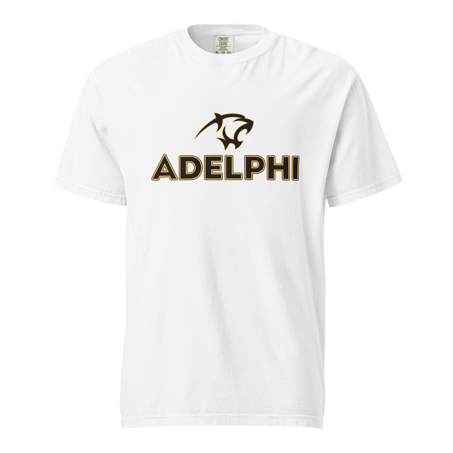Signature | Comfort Colors T-Shirt | Adelphi Womens Soccer | Apex Panther Logo