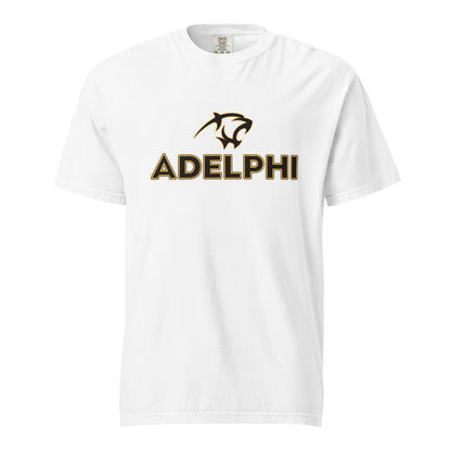 Signature | Comfort Colors T-Shirt | Adelphi Womens Soccer | Apex Panther Logo