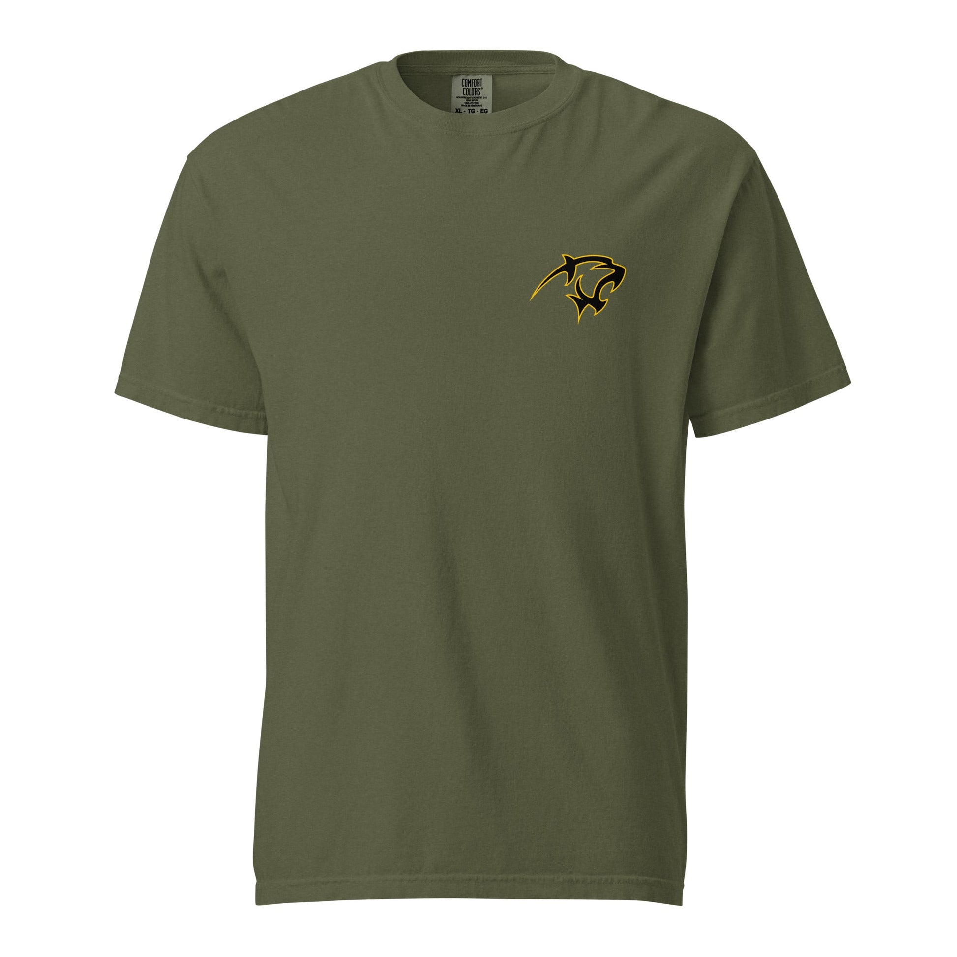 Signature | Comfort Colors T-Shirt | Adelphi Womens Soccer | Mascot Logo