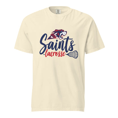 Signature | Comfort Colors T-Shirt | All Saints Academy Lacrosse