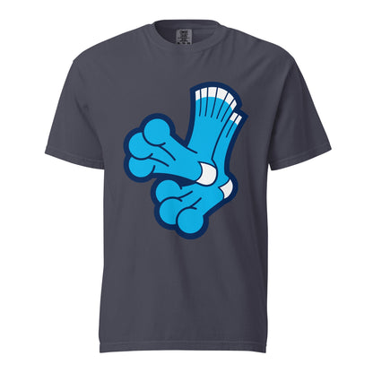 Signature | Comfort Colors T-Shirt | Aquasox Softball | Athletic Sock Logo