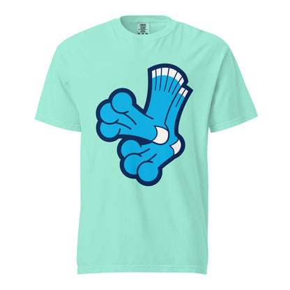 Signature | Comfort Colors T-Shirt | Aquasox Softball | Athletic Sock Logo