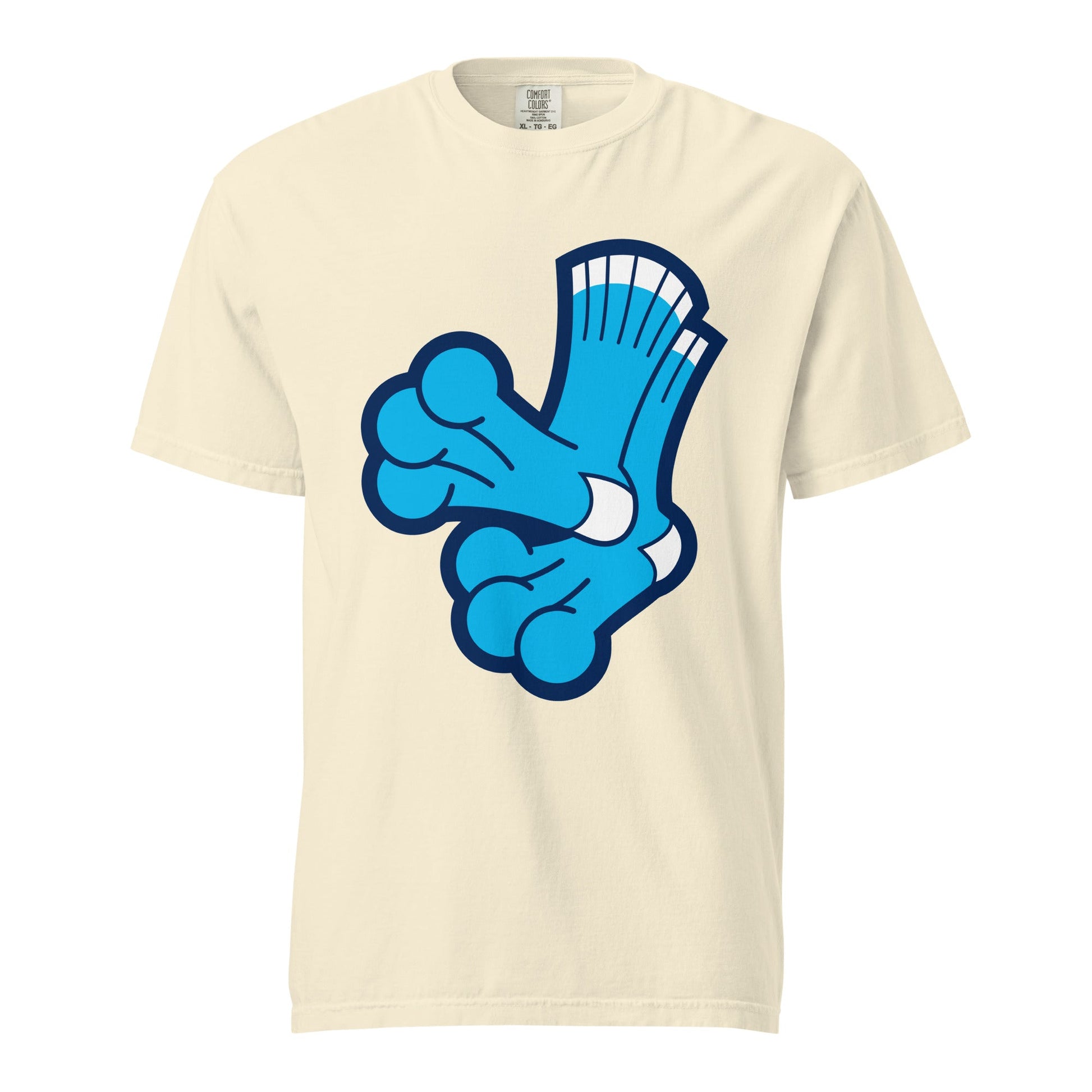Signature | Comfort Colors T-Shirt | Aquasox Softball | Athletic Sock Logo