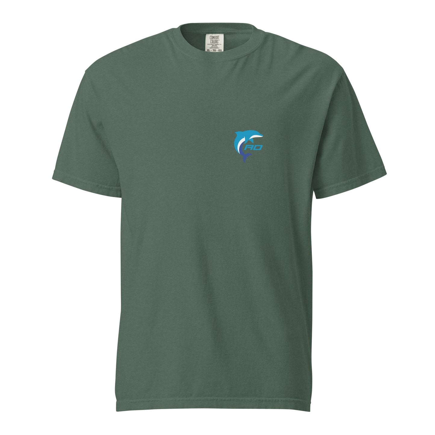 Signature | Comfort Colors T-Shirt | Arizona Dolphins Swim Team | RD Emblem Logo