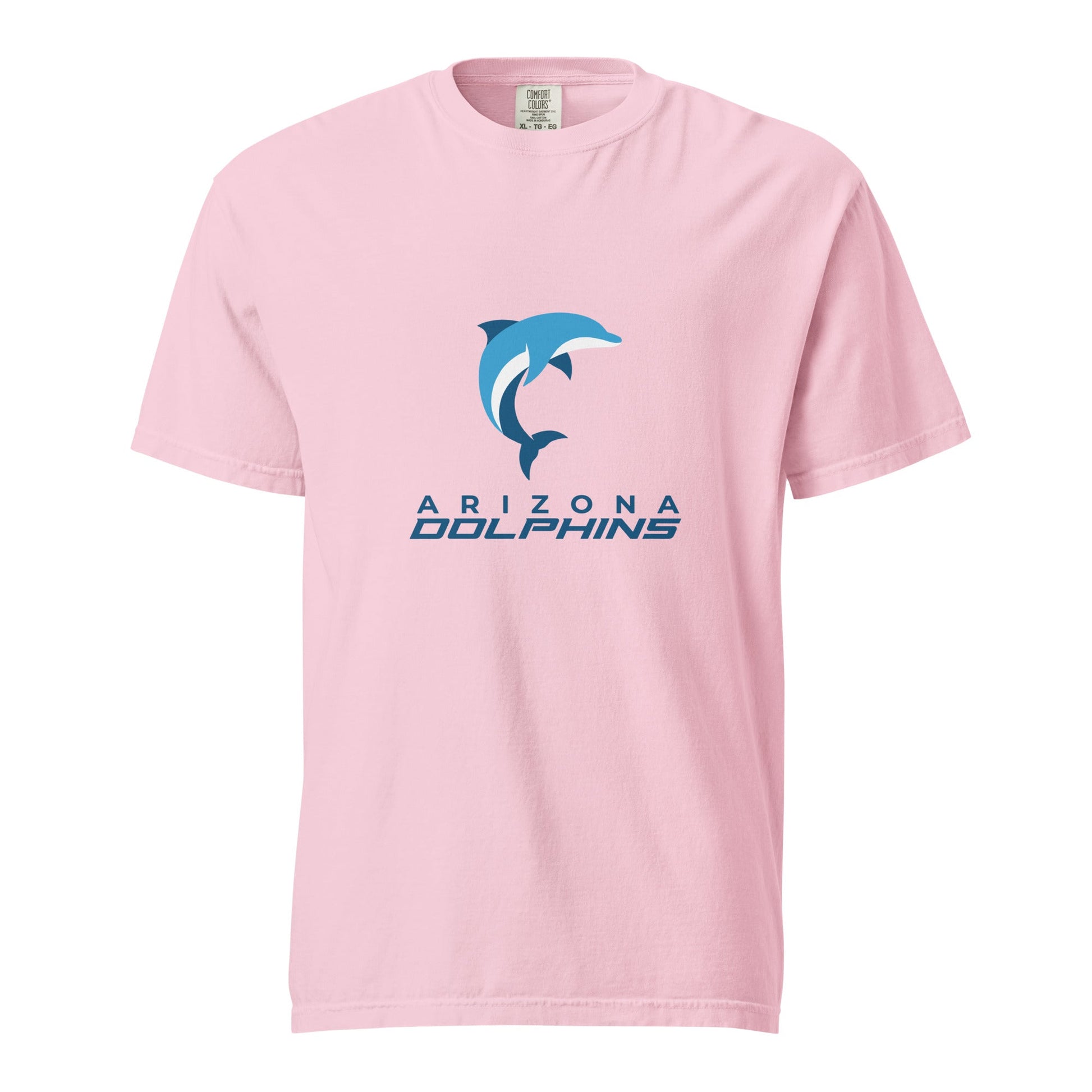 Signature | Comfort Colors T-Shirt | Arizona Dolphins Swim Team | Wave Athletic Logo