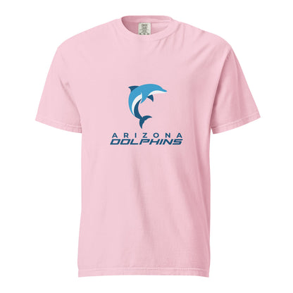 Signature | Comfort Colors T-Shirt | Arizona Dolphins Swim Team | Wave Athletic Logo