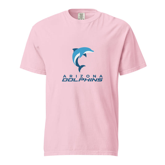 Signature | Comfort Colors T-Shirt | Arizona Dolphins Swim Team | Wave Athletic Logo