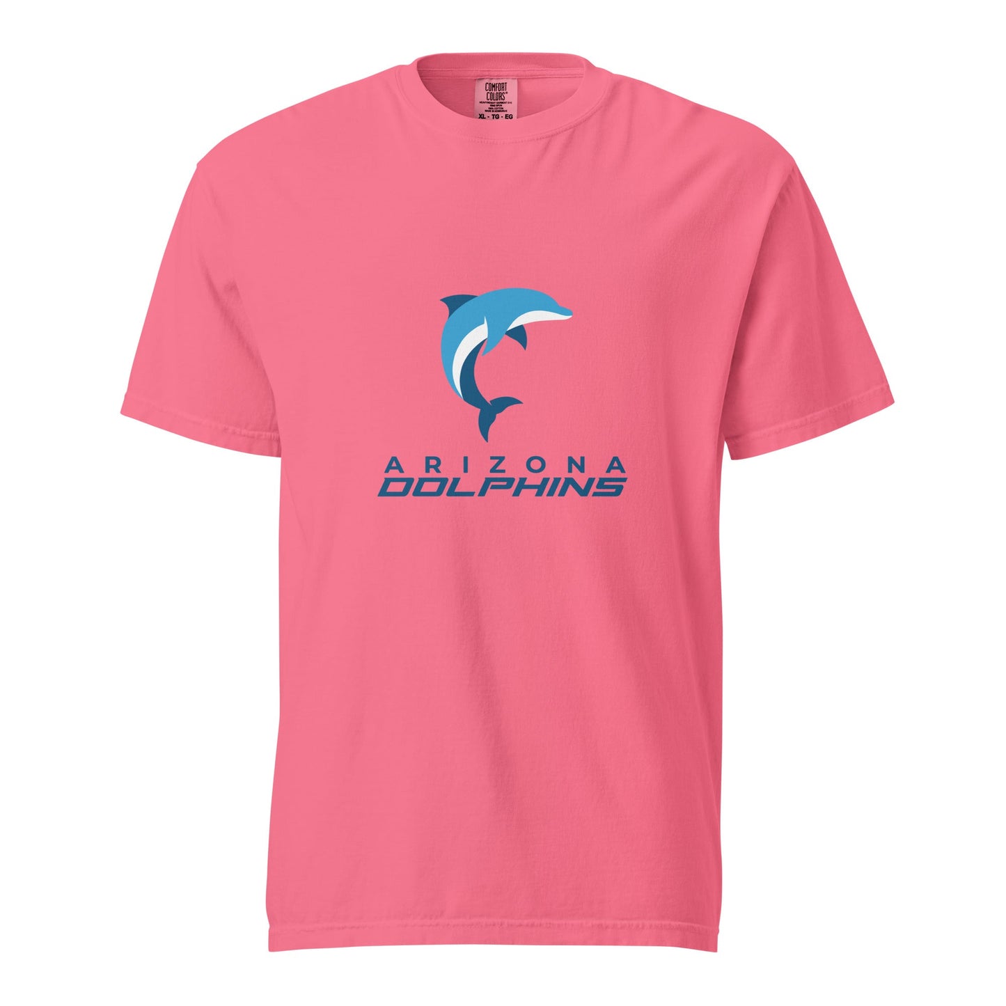 Signature | Comfort Colors T-Shirt | Arizona Dolphins Swim Team | Wave Athletic Logo