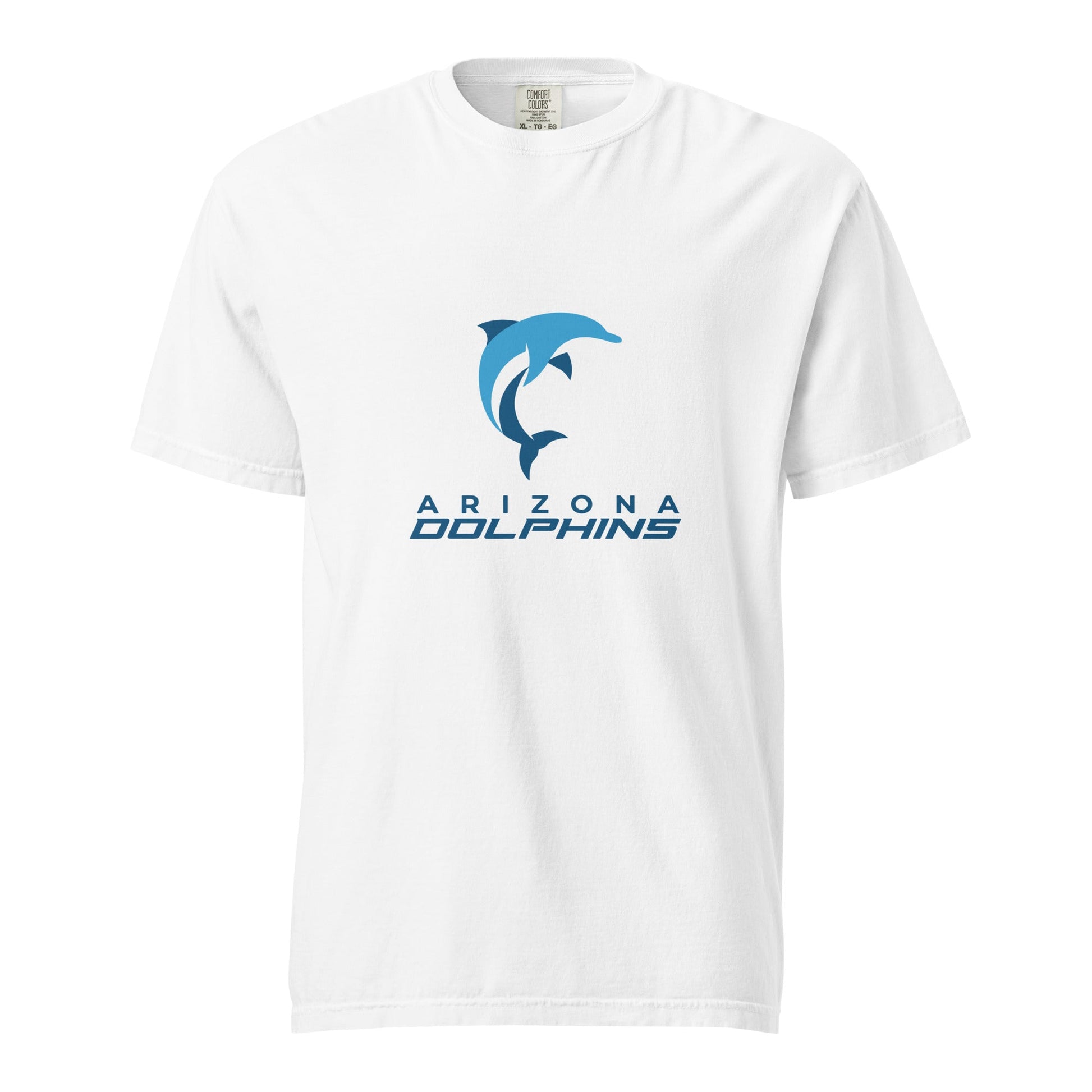 Signature | Comfort Colors T-Shirt | Arizona Dolphins Swim Team | Wave Athletic Logo