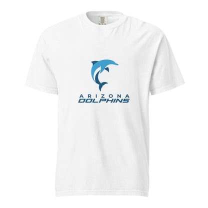 Signature | Comfort Colors T-Shirt | Arizona Dolphins Swim Team | Wave Athletic Logo
